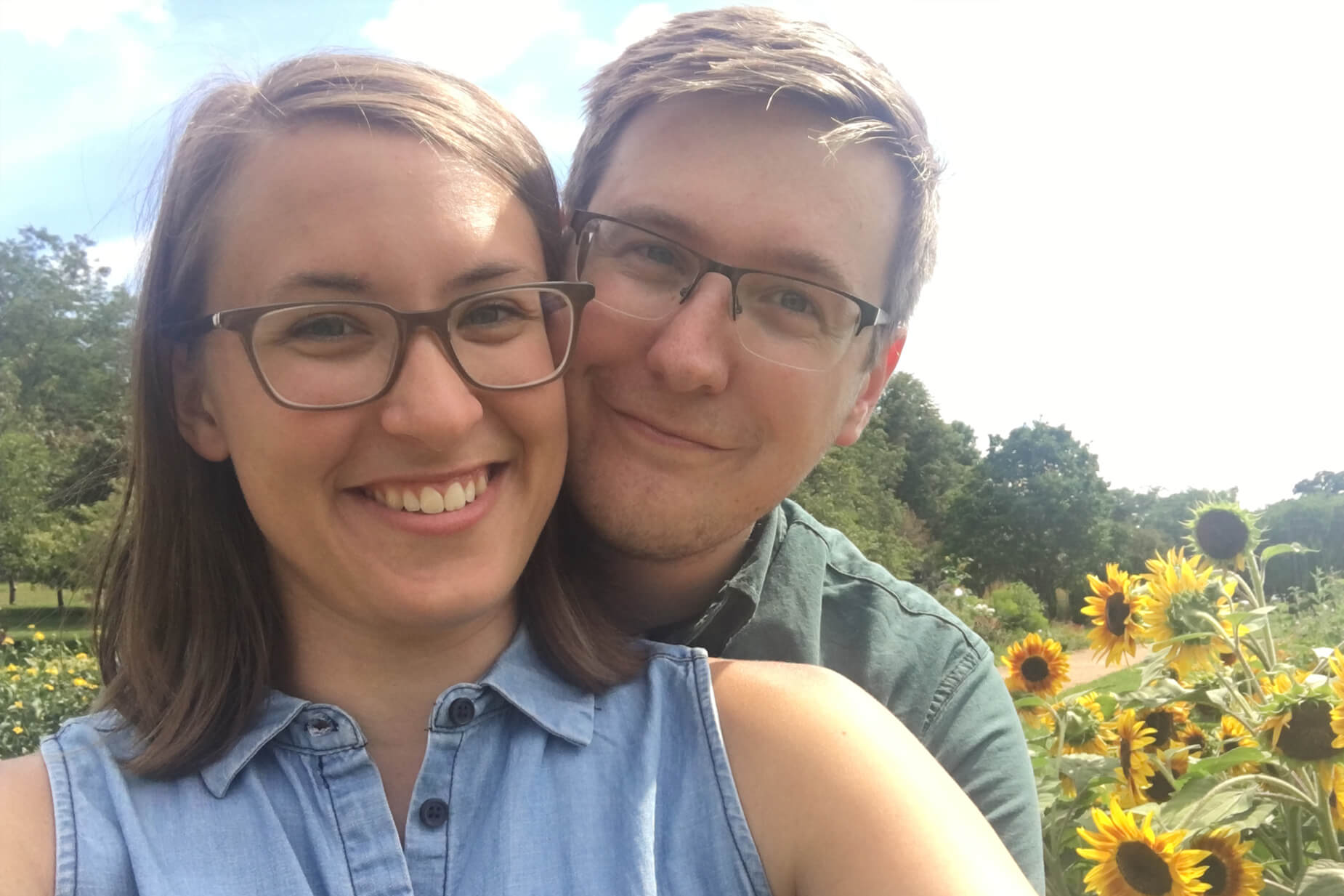 At the Minneapolis Rose Garden